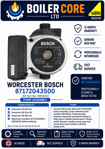 Worcester bosch 35 he - worcester,
