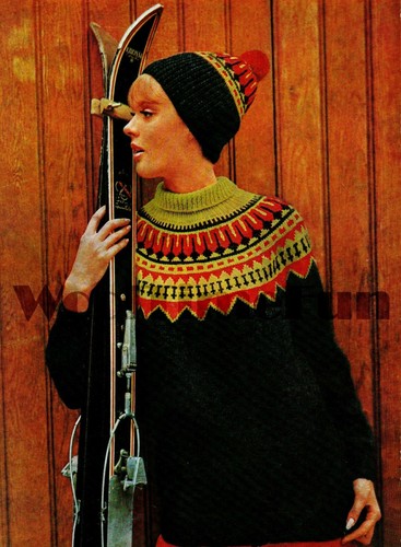 Vintage knitting pattern - vintage,