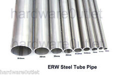 ERW Round Mild Steel Tube Pipe Band Saw Cut Lengths From UK Metal Supplier 