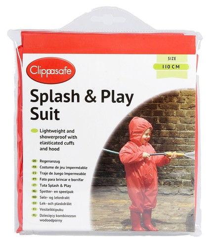 Kids red waterproof splash - waterproof, &