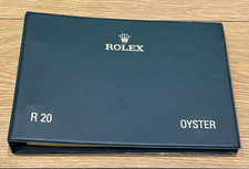Genuine Original 2003 Rolex R20 R 20 Watch Spare Parts Book Watch Catalogue Rare