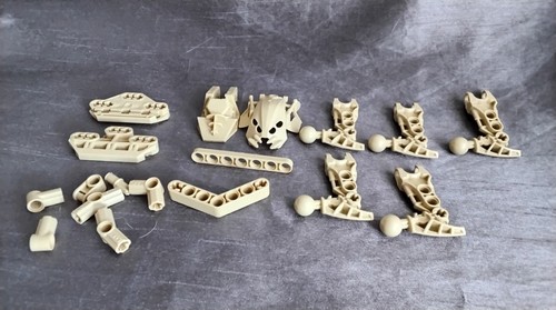 Lego bionicle beige parts - lego,