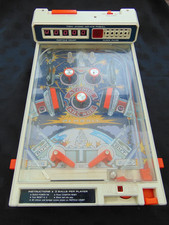 Vintage Tomy Atomic Arcade Pinball Machine Action Game - Working for renovation