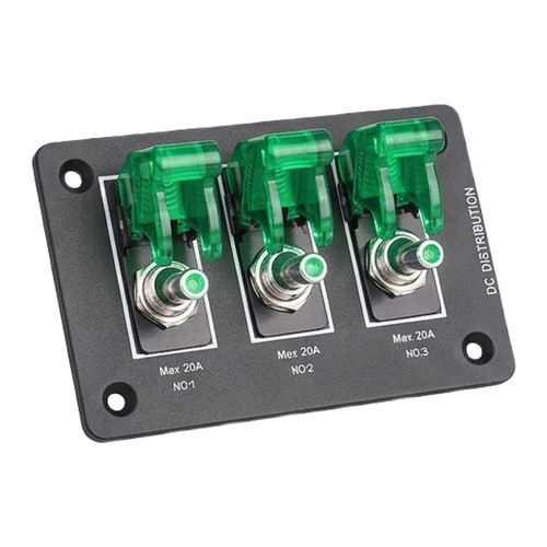 Gang green led for - for, toggle