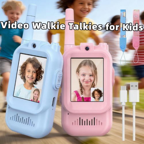 2pcs video walkie talkies for - 2pcs,