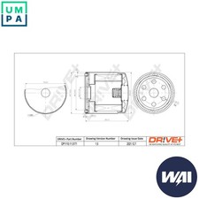 OIL FILTER DP1110.11.0171 FOR
