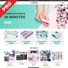 Nail Products Website Business Earn 2nd Income £30000+ Per Year