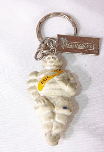 Michelin man key ring rare - michelin,