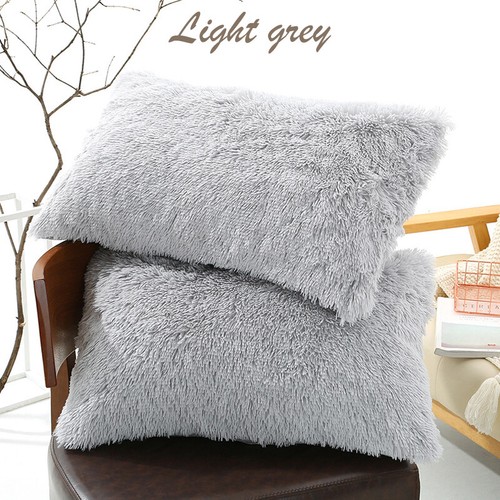 Long fluffy plush throw - fluffy,
