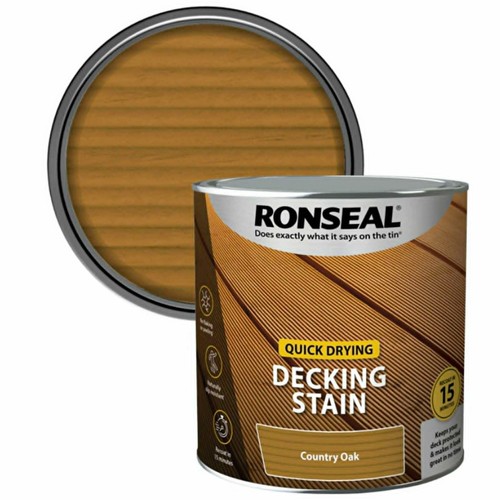Ronseal quick drying decking - ronseal,
