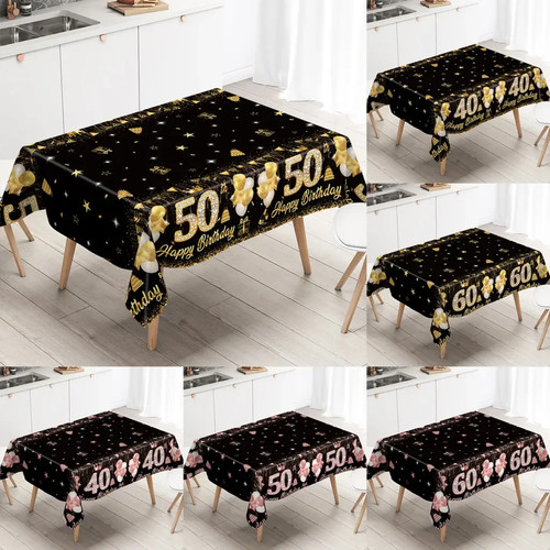 Black gold birthday - &,