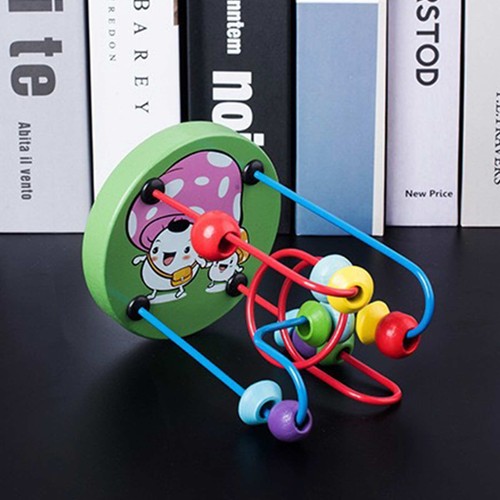 Wooden mini bead maze puzzle - mini,