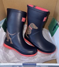 Joules Girls Wellies- navy