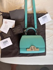 Moynat Rejane Nano - Turquoise - Authentic with tags