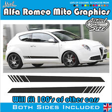 Alfa Romeo Mito Side Stripes