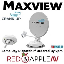Maxview B2590/65 Manual Crank Up 65cm Caravan Satellite Dish Sky Q LNB