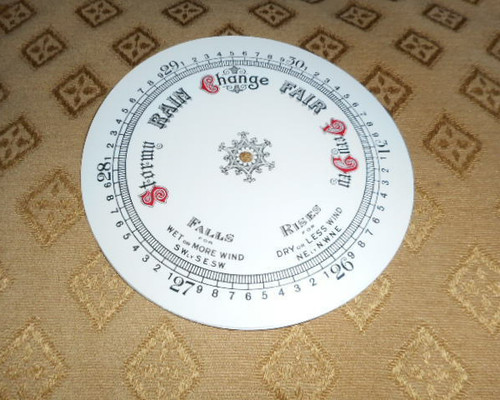 New barometer aneroid dial - aneroid,