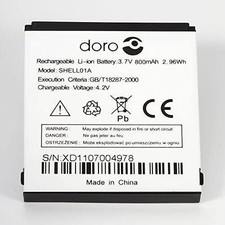 Genuine doro shell01a battery - doro,