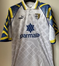 Retro parma football shirt - parma,