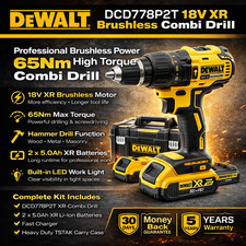 DEWALT DCD778P2T 18V XR