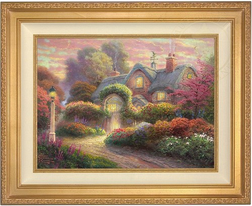 Thomas kinkade rosebud - thomas,