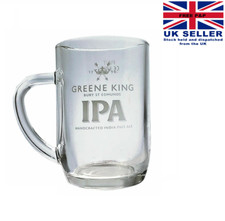 IPA Pint Glass  Green king IPA