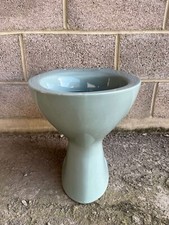 Qualcast Olivea Low Level WC Pan in Sage Green