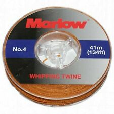 Marlow No 4 Waxed Whipping Twine - Gold- 41m -134Ft  FREE DELIVERY