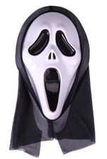 Scream Ghost Face Mask With