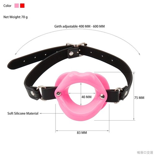 Pink ball gag - ball,