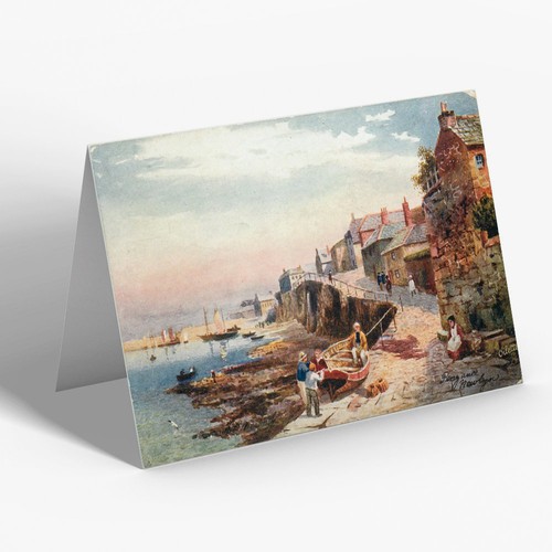 Greeting card vintage - greeting,