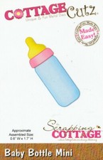 Cottage Cutz Baby Bottle Mini New Baby Card Making Cutting Die - CC-Mini-131