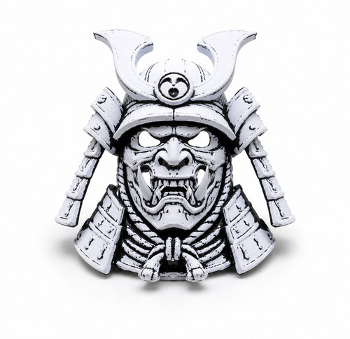 Japanese samurai oni - japanese, helmet