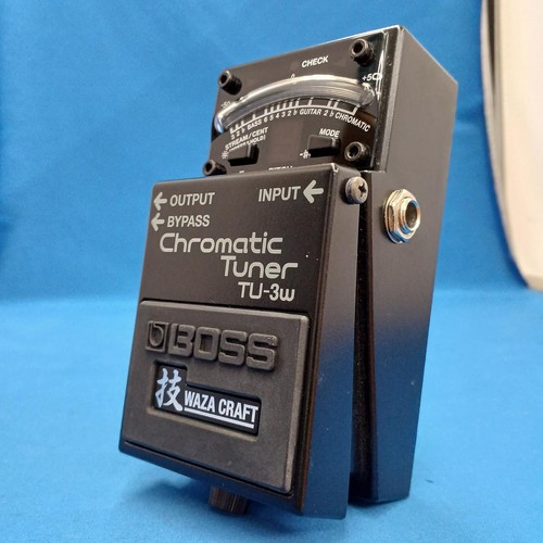 Boss tuner guitar pedal - boss, 3w