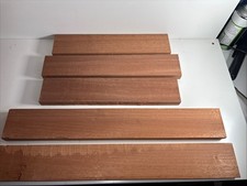 5no Planed Mahogany Sapele Hardwood Offcut 70mm x 20mm Various Lengths A3