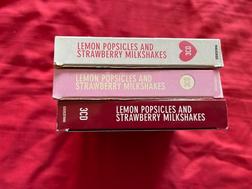Lemon popsicles and strawberry - popsicles,