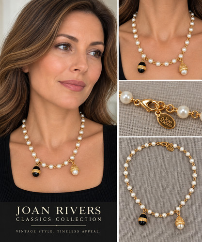 Joan rivers signed - rivers, necklace