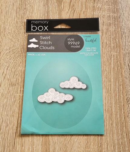 Memory box swirl - swirl, clouds