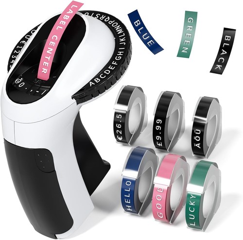 Embossing label maker - label, 6