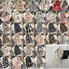 Ladies Women Winter Warm Scarf Knitted Shawl Wrap Long Soft Scarves Extra Thick