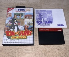 Tom And Jerry The Movie Boxed And Complete Sega Master System Game MINT