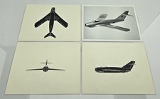 MiG-17 Fresco Aircraft Recognition Card Set USSR Soviet R.O.C. Silhouette 1955/6