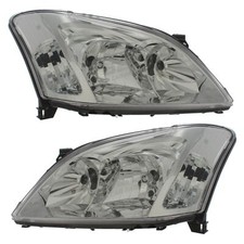 For Toyota Corolla 2002-2004 Headlights Headlamps Chrome Drivers & Passenger