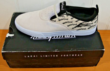 MOTORHEAD Shoes UK 10 WHITE SKATE Lakai Shoes TRAINERS LTD EUR 45 NEW RILEY HAWK