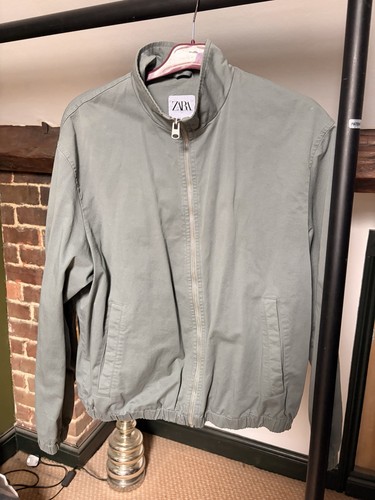Zara men khaki green - zara,
