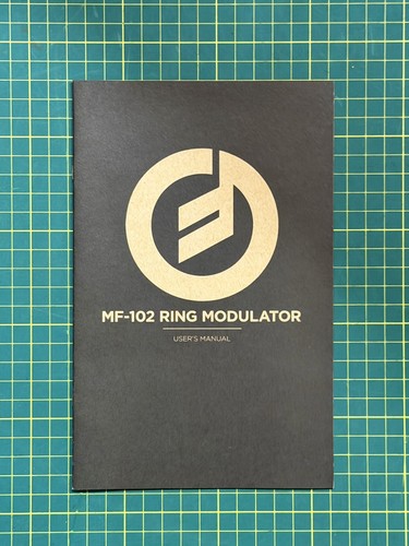 Moog 102 manual only - moog, mf-102