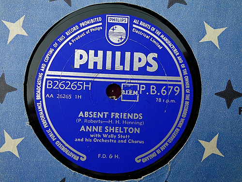 Anne shelton absent friends - shelton,