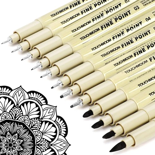 Fine liner black pens - fine,