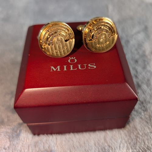 Milus gold plated 360 - gold, 360°