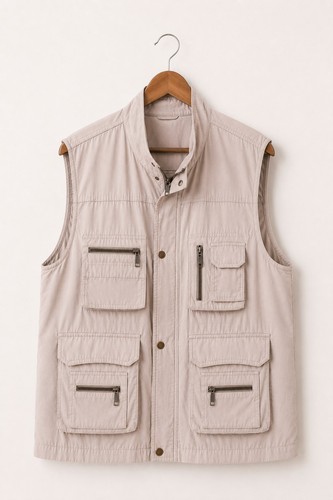 Vintage utility gilet vest - vintage,